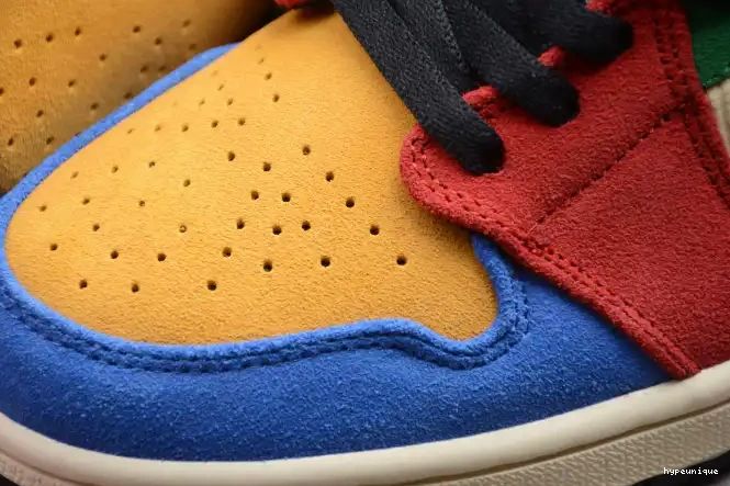 HYPE Blue Jordan the SE Mid 1 Air CU2805-100 Fearless Great 0525